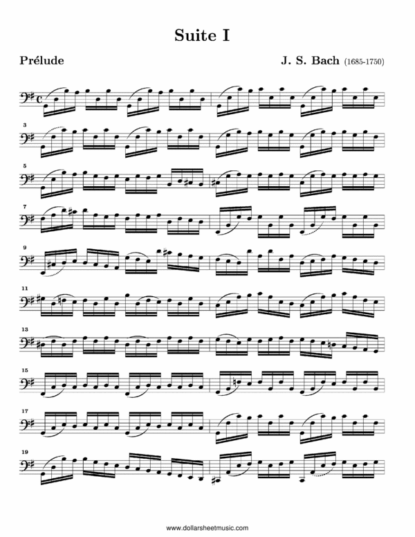 Product picture Bach Cello Suites URTEXT Ed. Complete!